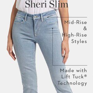 NYDJ Sheri Slim women’s jeans, size 10